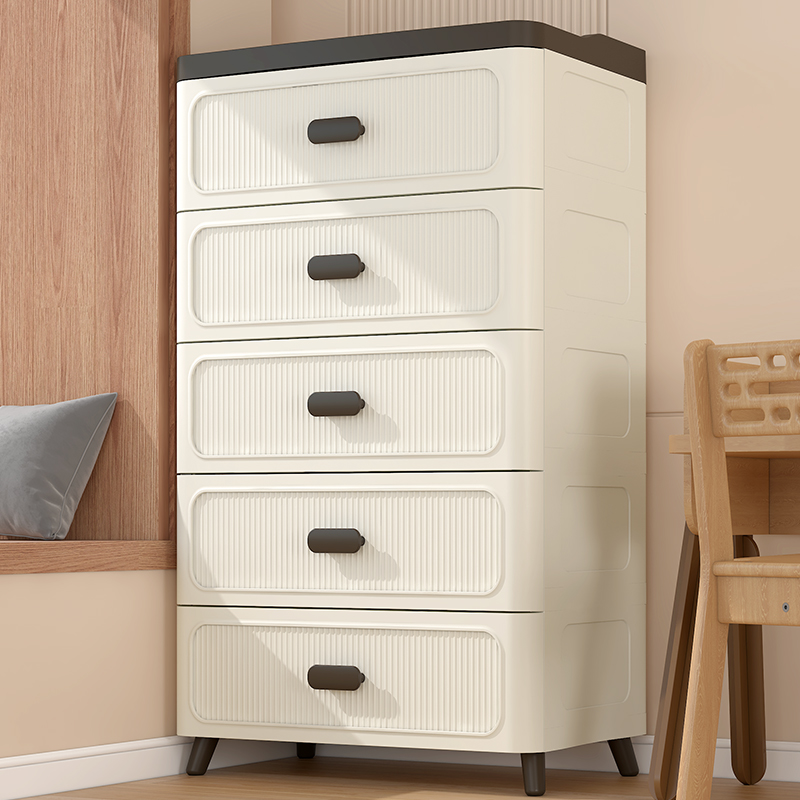 收纳柜子置物柜家用客厅卧室厨房简易衣柜衣服卫生间抽屉式储物柜
