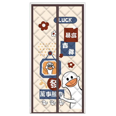 冬季棉门帘加厚家用防风保暖帘子