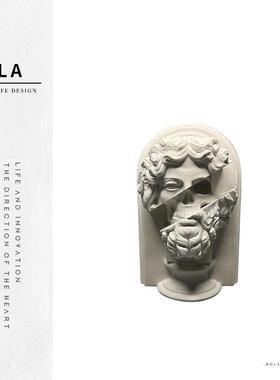 MOLA·Zeus·摆件雕像北欧古希腊人物高级创意艺术石膏像 | 宙斯