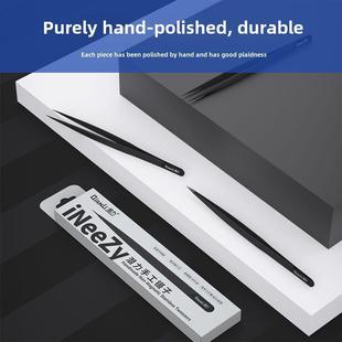 潜力创新飞线镊子纯手工打磨无磁不锈钢高硬度真空镀工艺镊子特尖