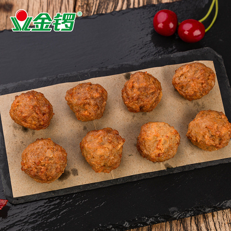 金锣炸肉圆炸肉丸猪肉丸煲汤丸子火锅乱炖烧汤直播专属特惠