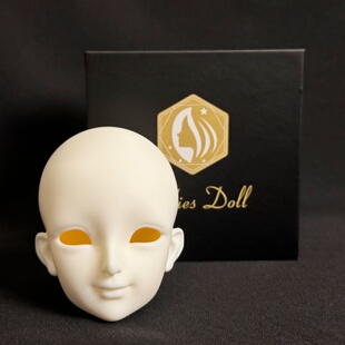 Candies doll 4分头 bjd素头 牛奶白自制头 素头 {开仓中}