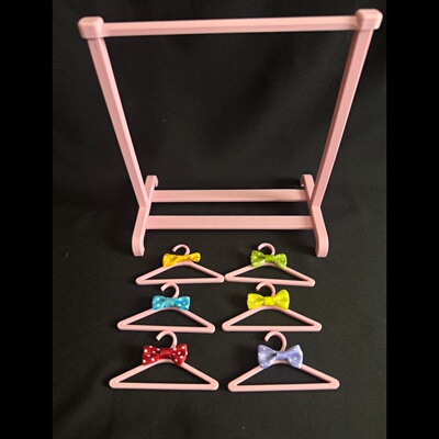Candies doll 6分BJD娃娃衣架 落地衣架衣挂 少女粉 现货