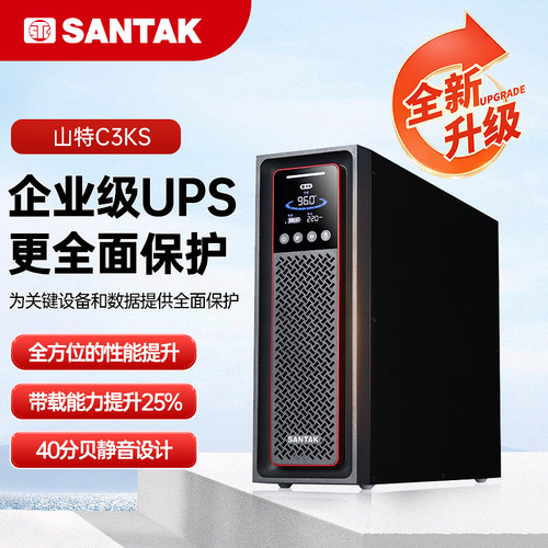 山特C3KS3000W长效机含电池组