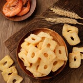 烤蟹薯片零食小吃追剧食品 印尼进口 奥嘉莱蟹片多种口味 30g