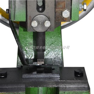 PCB电线 线路板金相化实险室取样手动冲床切片模具切割碑孔机100