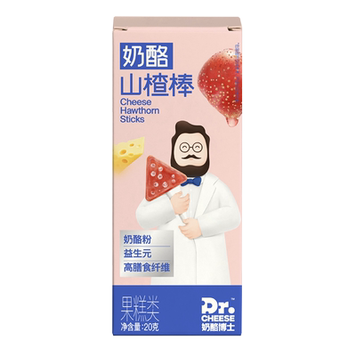 奶酪博士奶酪山楂棒20g