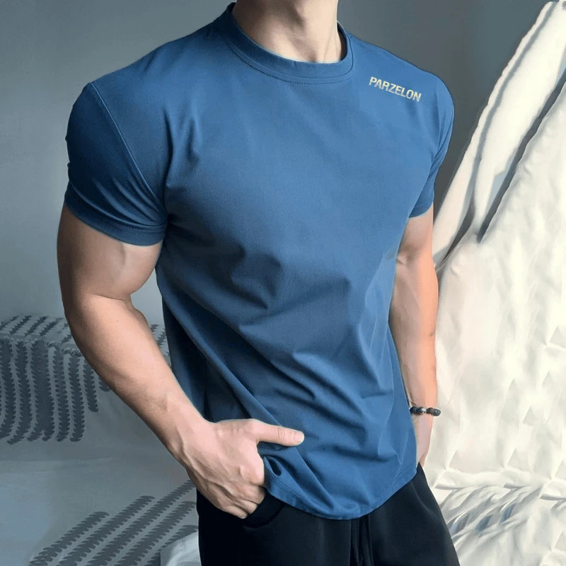 春夏3.0专业级户外软壳速干打底男士运动健身高弹透气垂顺短袖