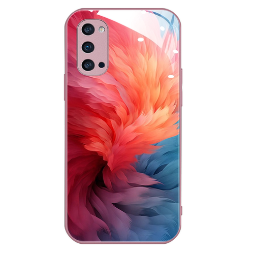 适用于OPPOReno4手机壳opopr新款PDPM00个性创意PDPMOO男女款ronr4软边液态玻璃壳oopor高级奢华小众炫彩潮流