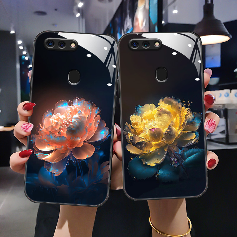 oppor11玻璃手机壳奢华