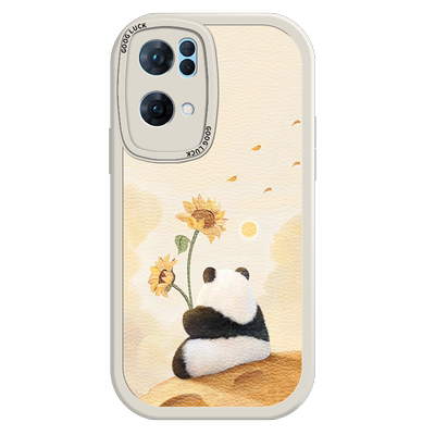 适用于opporeno7pro新款手机壳PFDM00硅胶软壳Renon7Pro小羊皮opop全包防摔rone卡通可爱熊猫7por高级男女款