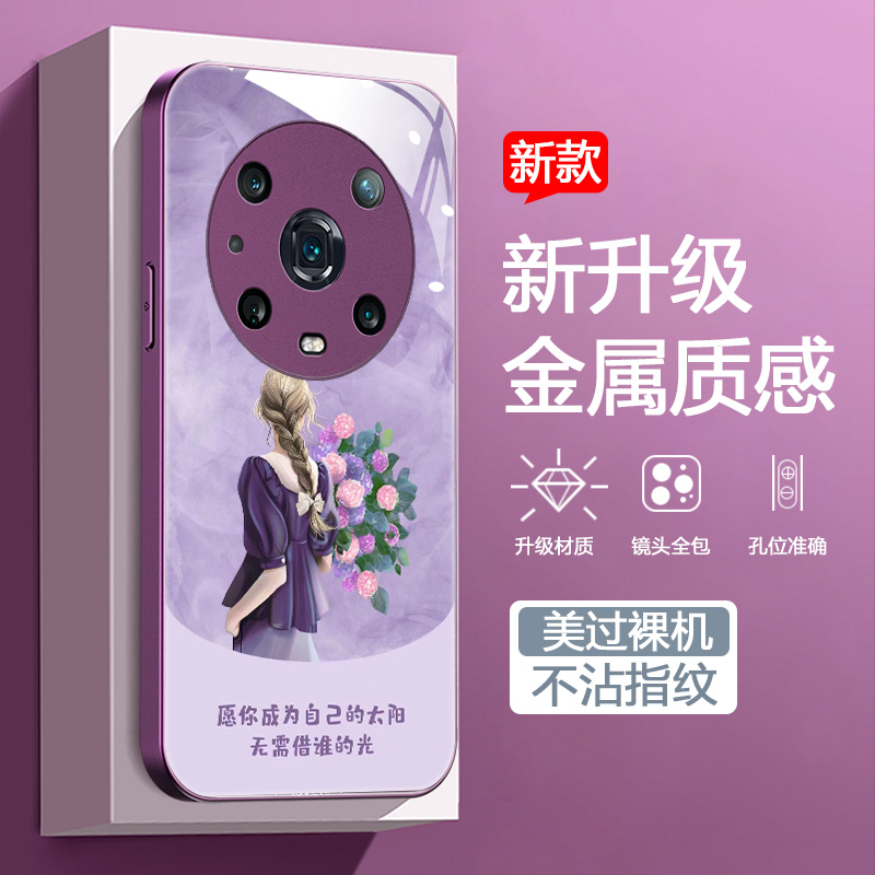 时尚创意国风花朵手机壳