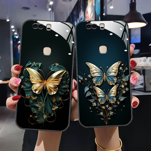 适用于荣耀v30pro手机壳honorv10/v8/v9/v20/v30/v40/v40轻奢新款TL00玻璃壳hw硅胶软边潮v30por个性女款超薄