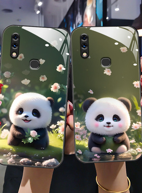 适用于vivonex3手机壳NEX-S屏幕指纹新款玻璃壳nexa前置指纹卡通NEX-A高级nexs时尚女V1924A全包V1950A网红潮