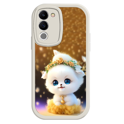 适用于vivos17手机壳vivos17pro新款液态硅胶软壳V2283A全包防摔V2282A高级vivos17t/s17e卡通狗狗V2284A可爱