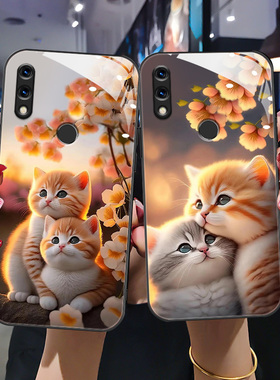 适用于小米play手机壳mipocoF1新款paly女款miplay高级xiaomiplay钢化玻璃palypiay创意卡通M1901F9E全包潮流