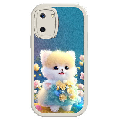 适用于真我v20手机壳realmev5/v23/v25/v30/v30t新款软壳RMX2111高级女RMX3618可爱狗狗RMX3475全包0pp0防摔