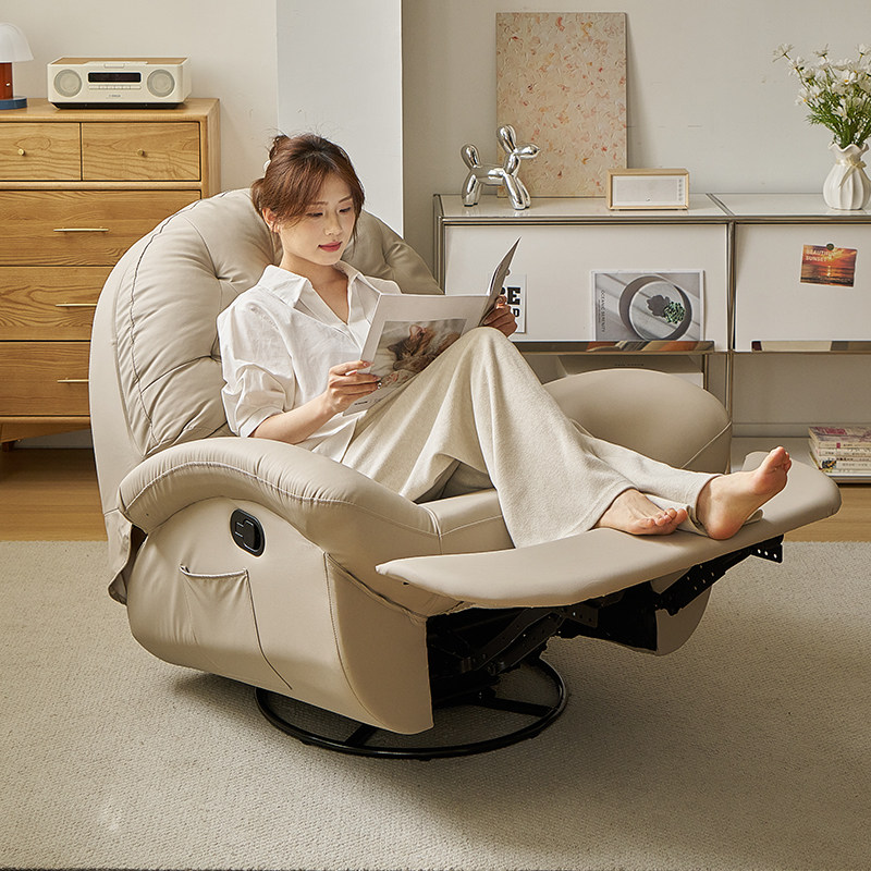 头等太空沙发舱现代多功能客厅摇椅休闲懒人阳台单现代无重力躺椅