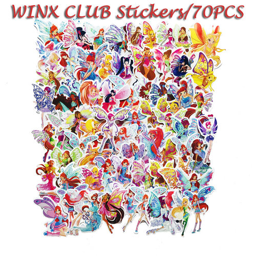 WINXCLUB魔法俏佳人旅行箱贴纸