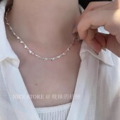 五折清仓「观心」韩系简约爱心项链甜酷风金属百搭心形锁骨链