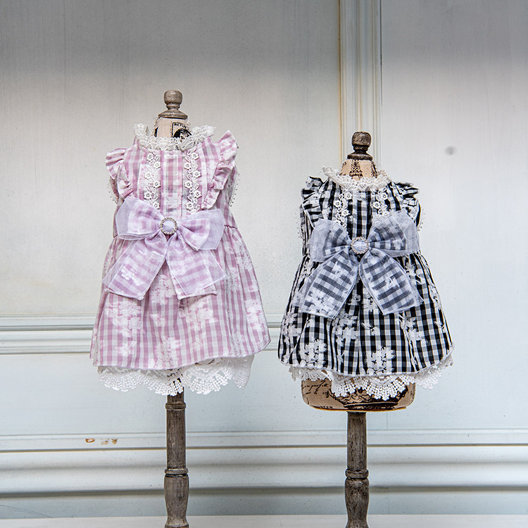 魅意Glamourism日本品牌宠物服装春夏Sophie公主风小礼服高雅可爱
