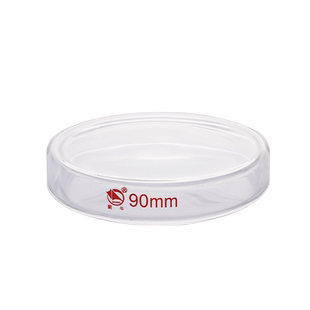 蜀牛玻璃培养皿90mm加厚耐高温细菌细胞生物平皿化学仪器实验器材
