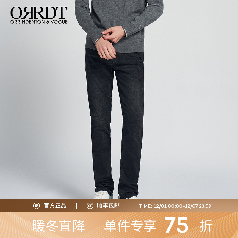 ORRDT秋冬新款男士牛仔裤