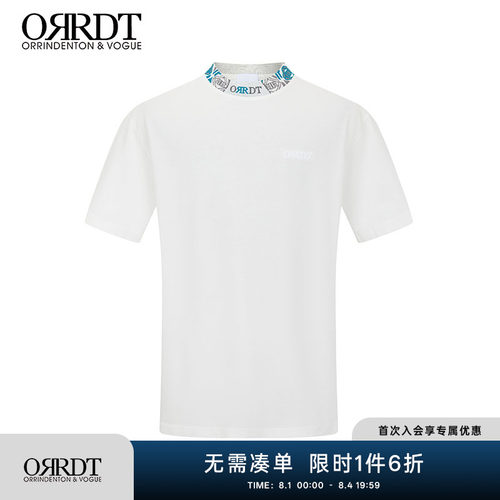 ORRDT男士短袖T恤夏季新款