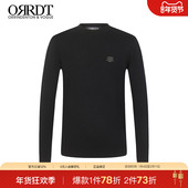 ORRDT澳林丹顿秋冬新款 休闲羊毛衫 简约圆领针织打底上衣A09E2431