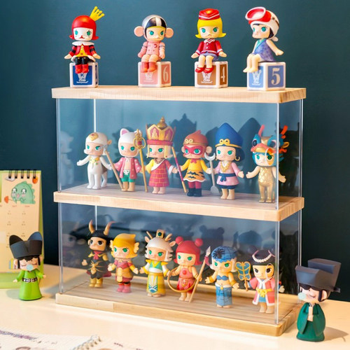 盲盒收纳展示架亚克力手办防尘盒
