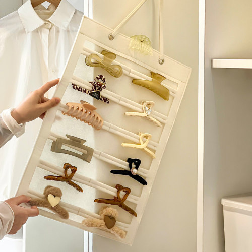 鲨鱼夹收纳架挂墙神器