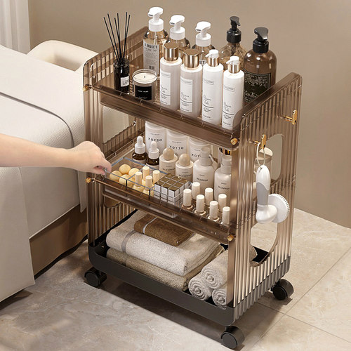 美容推车置物架高级感多功能