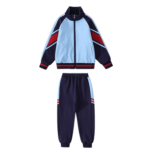 小学生校服幼儿园园服春秋款运动会服装三件套幼师棒球服儿童班服