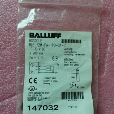 【议价】正品BALLUFF巴鲁夫 BLE 12M-PA-1PD-S4-C BOS00UE