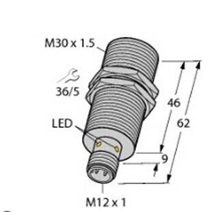 VP4X2 CK40 H1141 感测器BI20U 议价德国图尔克电感式