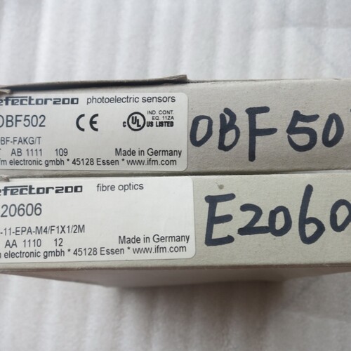 【议价】正品IFM易福门 OBF502+E20606 一套