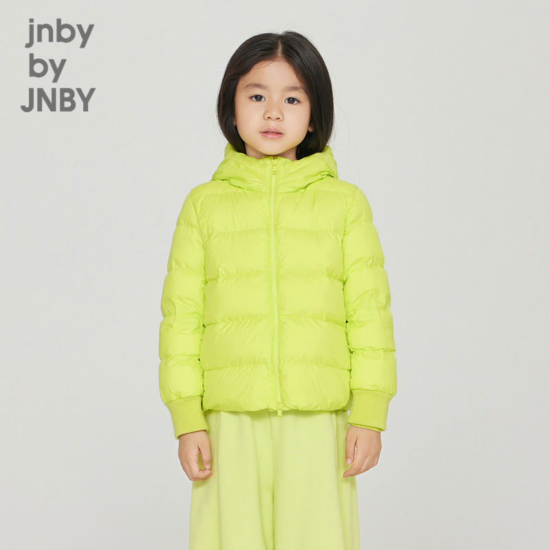 江南布衣童装连帽短款羽绒服