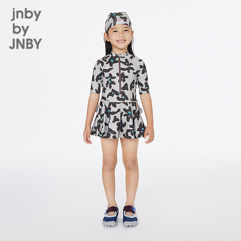 新款江南布衣童装修身泳装连体衣25夏女童jnbybyjnby1P