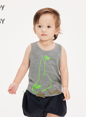 新款江南布衣婴童背心H型无袖25夏男女童婴儿jnbybyjnbyYP5010710