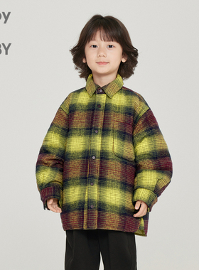 江南布衣童装冬羽绒服中长款男童1N0C10840jnbybyjnby