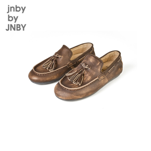 子纯色便鞋 鞋 25春男女童jnbybyjnby6P2M13260 江南布衣童装 新款