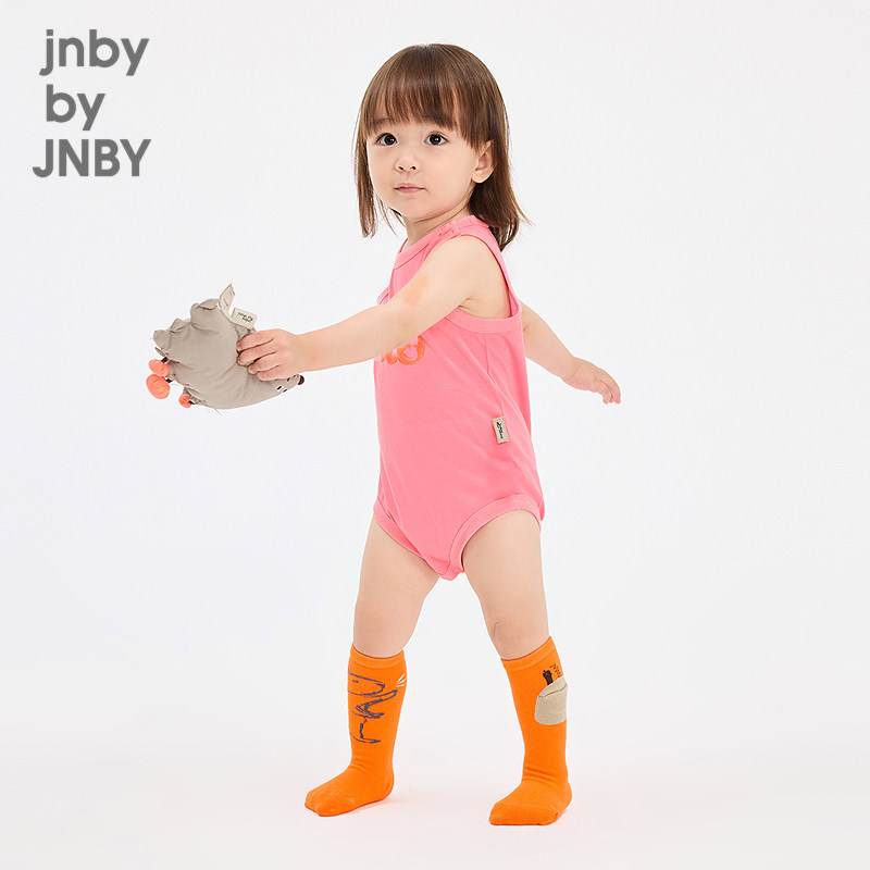 新款江南布衣婴童无袖连体衣25夏男女童婴儿jnbybyjnbyY