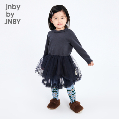 江南布衣婴童长袖毛衫连衣裙