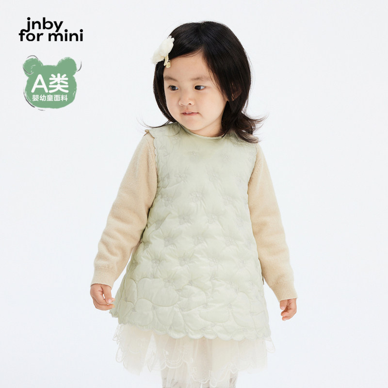 [江南布衣婴童]无袖连衣裙可爱舒适女童婴儿秋冬jnbybyjnb