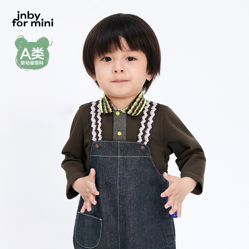 江南布衣婴童长袖polo领衬衫舒适可爱男女童婴儿宝宝jnbybyjnby,童装/婴儿装/亲子装,T恤,淘宝优惠券,粉丝福利购,淘宝优惠卷