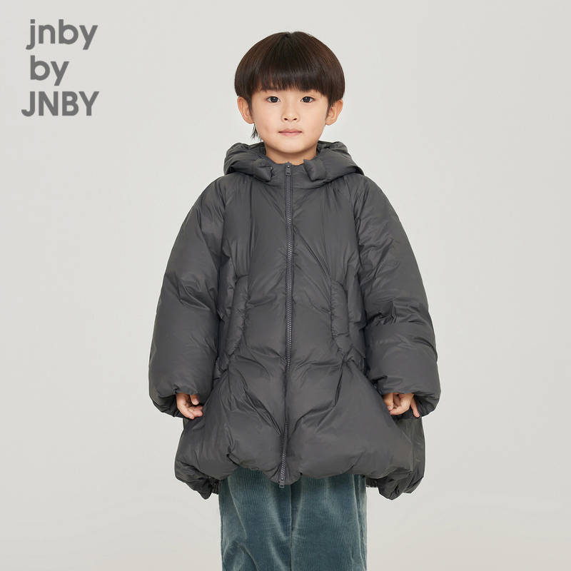 江南布衣童装长款羽绒服