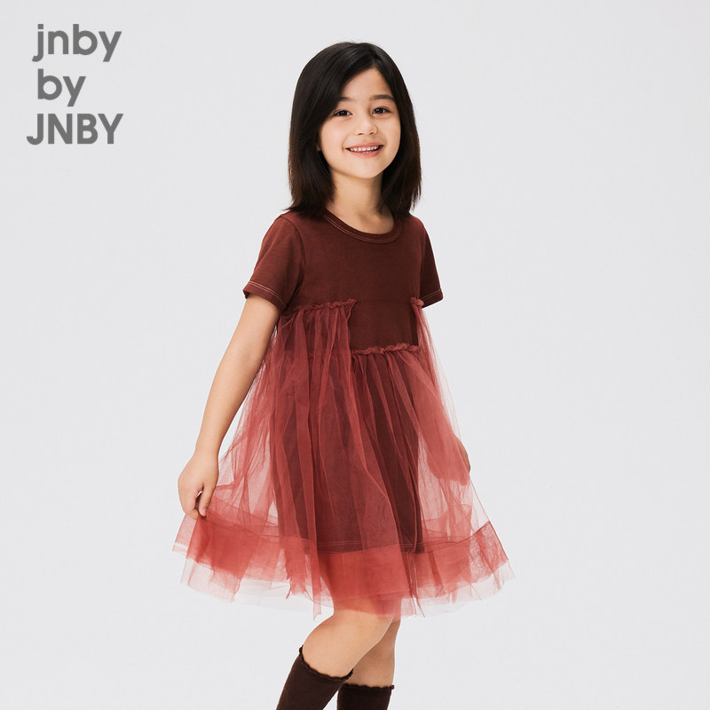 江南布衣童装短袖A型连衣裙舒适可爱秋女童jnbybyjnby,童装/婴儿装/亲子装,连衣裙,淘宝优惠券,粉丝福利购,淘宝优惠卷