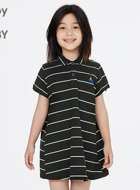 新款江南布衣童装A型宽松短袖连衣裙25春女童jnbybyjnby1P3G12640