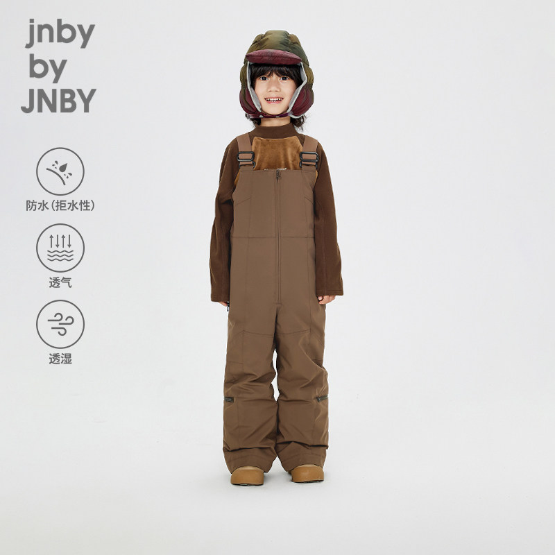 【运动系列】新款江南布衣童装背带裤运动休闲男女童jnbybyjn