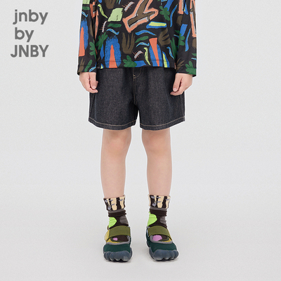 新款江南布衣童装牛仔短裤直筒裤25夏男女童jnbybyjnby1P6E10350